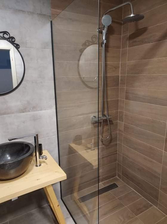 Nostos Aparthotel Mousata Eksteriør bilde